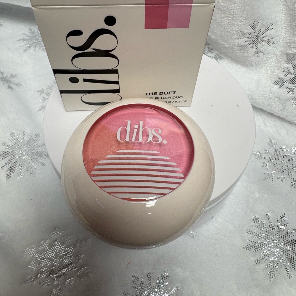 DIBS Beauty The Duet Baked Blush In Pop Star New In Box Full Size .3 oz - Picture 7 of 8